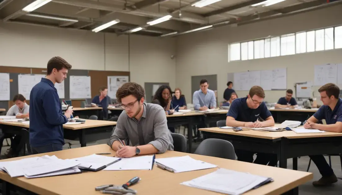 Learning style and industry connections: hands-on training vs academic study