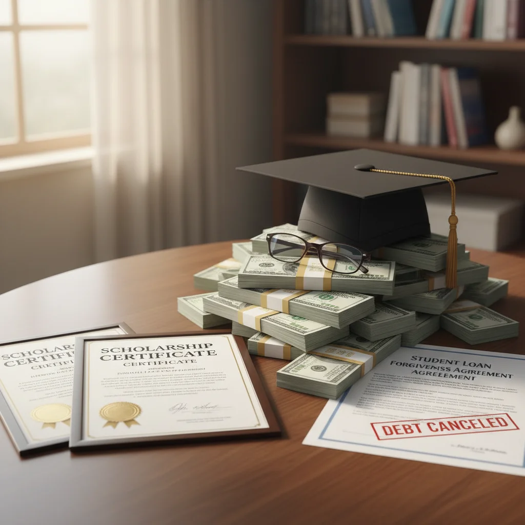 Financial incentives for teachers, including scholarships and loan forgiveness.