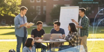 College students studying with financial aid documents, planning for 2026 Pell Grant changes.
